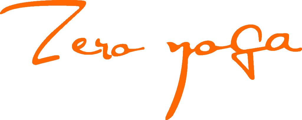 zero yoga logo orange